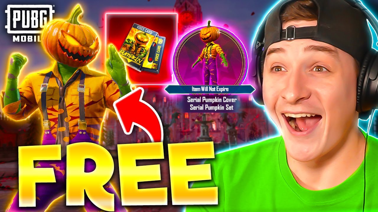 FREE LEGENDARY SET & MYTHIC VOICE PACK OPENING 🎃 PUBG MOBILE - YouTube