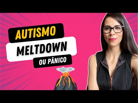 Autismo - saiba o que é meltdown, crise, colapso autista e o pânico