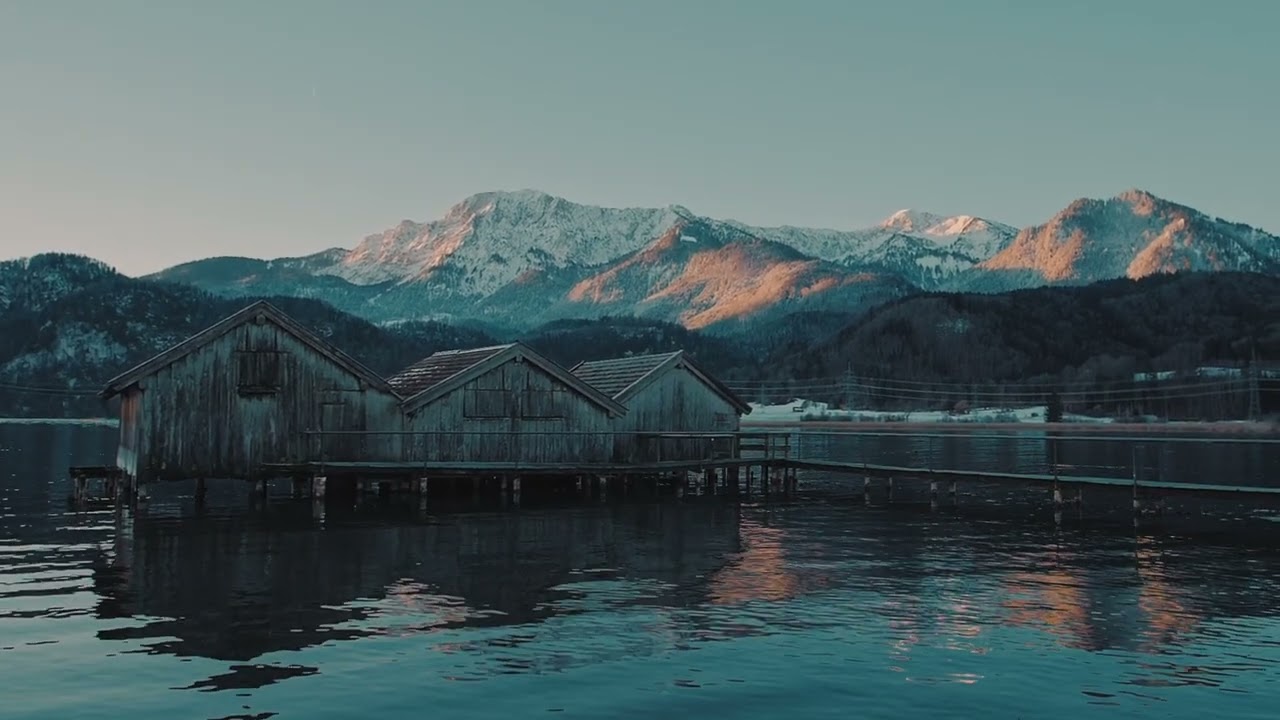 Kochelsee Lumix GH5 Cinematic Short Cut in variable frame rate 180fps Samyang 12mm 2.0