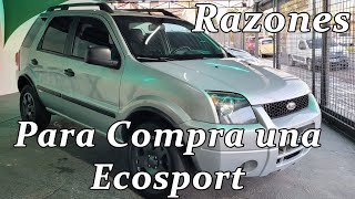 RAZONES PARA COMPRAR UNA FORD ECOSPORT | 2003-2008