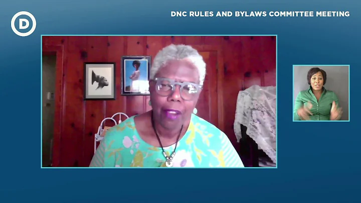 DNC Rules & Bylaws Committee Meeting