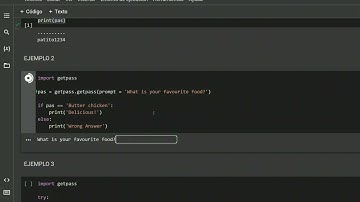 Lectura de Password / Claves en Python 3