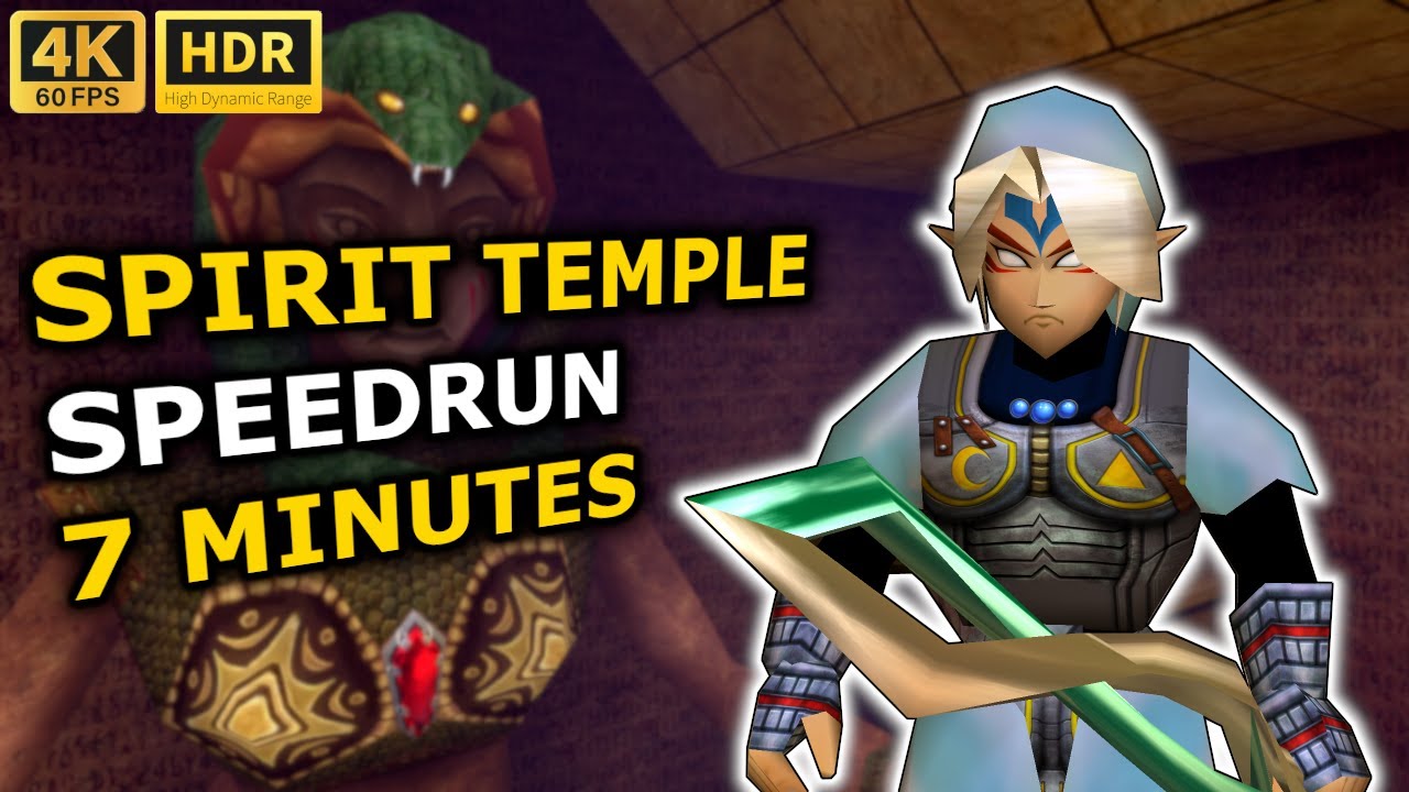 Fierce Deity Speedruns Spirit Temple in 