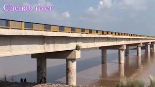 Chenab river (دریائے چناب شہباز پور پُل کے پاس