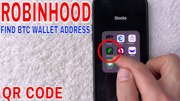 ✅ Hoe vind je de QR-code van het Robinhood Bitcoin Wallet-adres 🔴