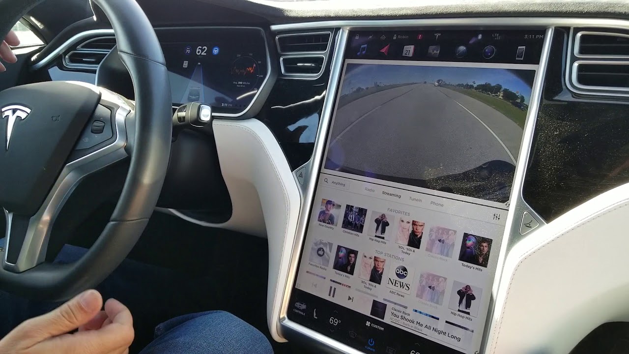 Demonstration by Jason Willett of the Autopilot Functionality of a Tesla