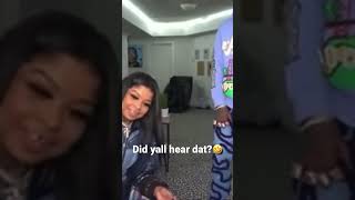 Chriseanrock Burps During Kai Cenants Live