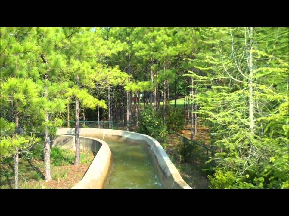 Alabama Adventure Log Ride Woodchuck Run POV YouTube