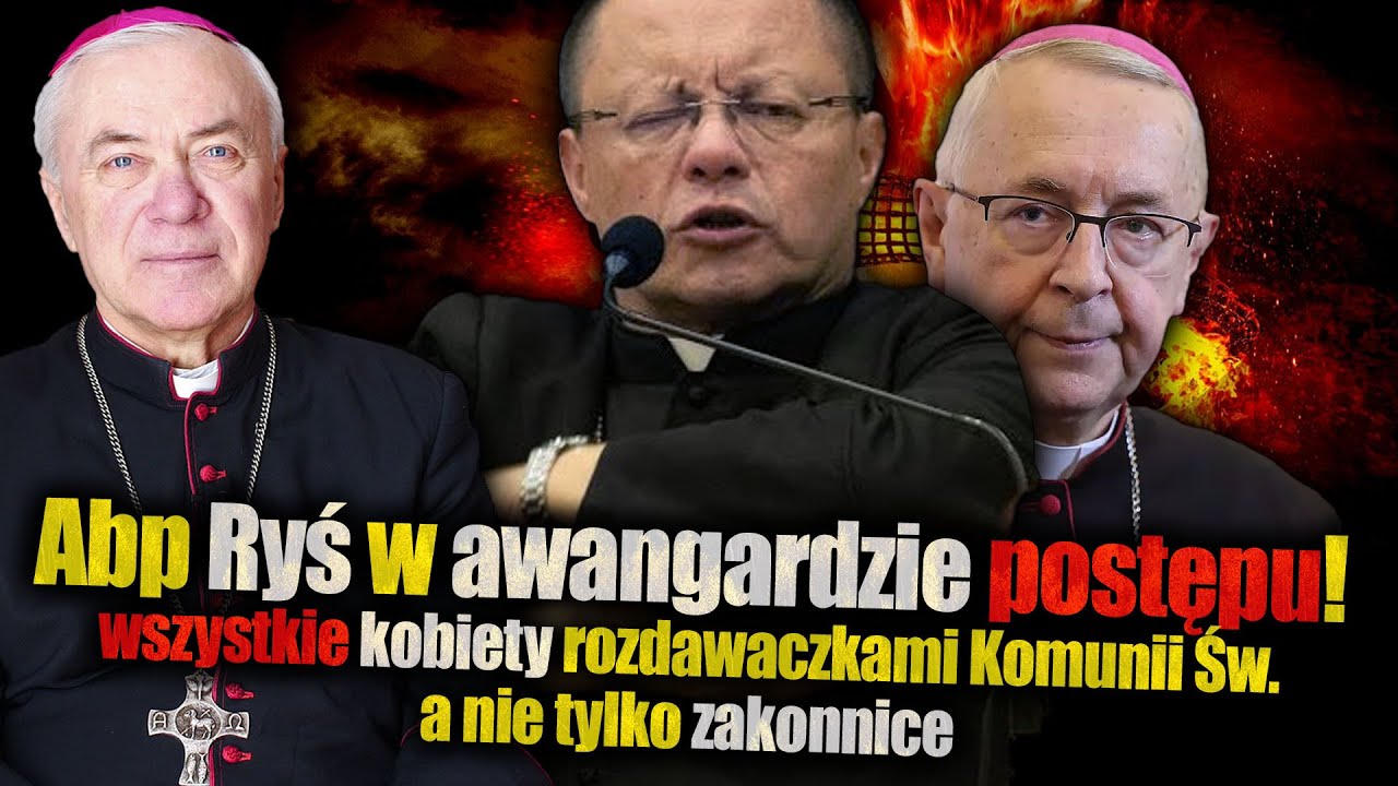 Abp Ryś przebija Gądeckiego! Wszystkie kobiety mogą być szafarkami, a nie tylko zakonnice. Abp Lenga