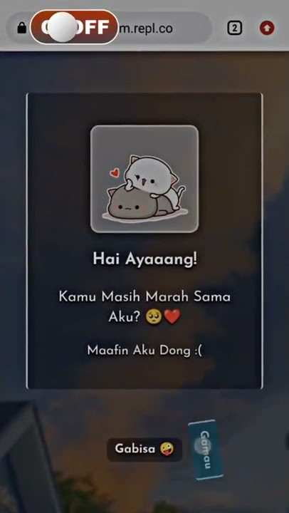 masih Mau marah? scriptbucin