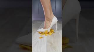 Experiment High Heels Vs Coca Cola Crushing Crunchy Soft Things By Shoes 