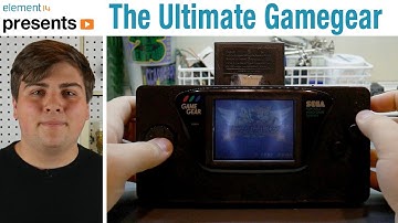 Rebuilding the Sega GameGear Screen with LEDs