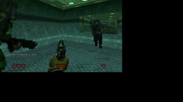 DOOM 64 EX ALL 4 PLAYERS SHOWN ON SAME COMPUTER