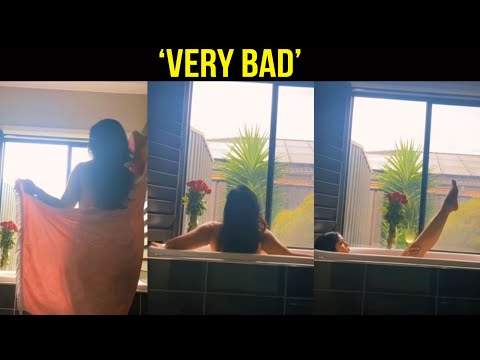 Nitya Shetty’s bold video from bathtub sets social media on fire