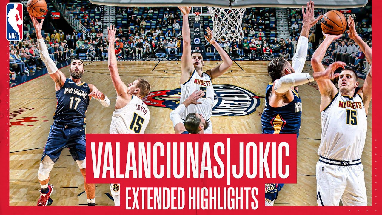 WHAT A BATTLE! 👊 Nikola Jokić & Jonas Valančiūnas GO OFF in EPIC MATCHUP! Nuggets OT win vs Pelicans