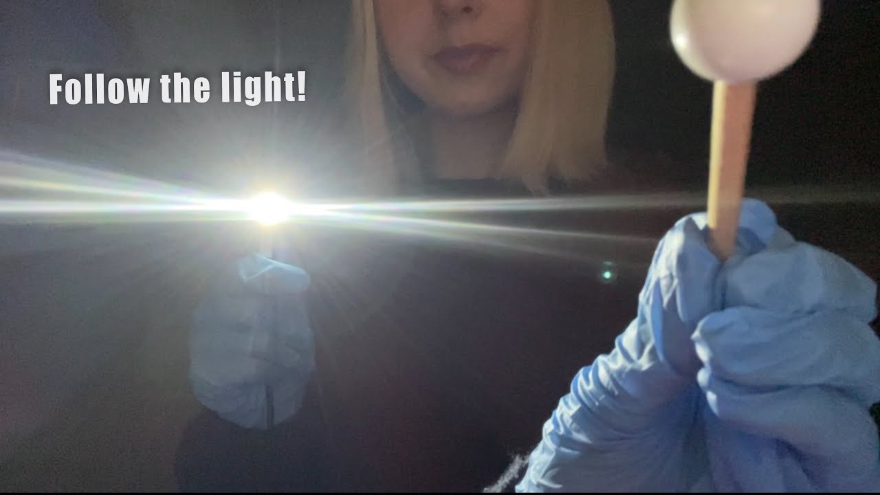 ASMR | Giving You An Eye Exam! - Fast & Aggressive, Follow My Directions, & Positive Affirmations