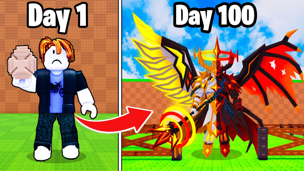 I Spent 100 Days in STEAL AN EGG!