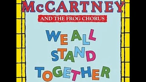 We all stand together (keyboard cover: original song by Paul McCartney and the Frog Chorus)