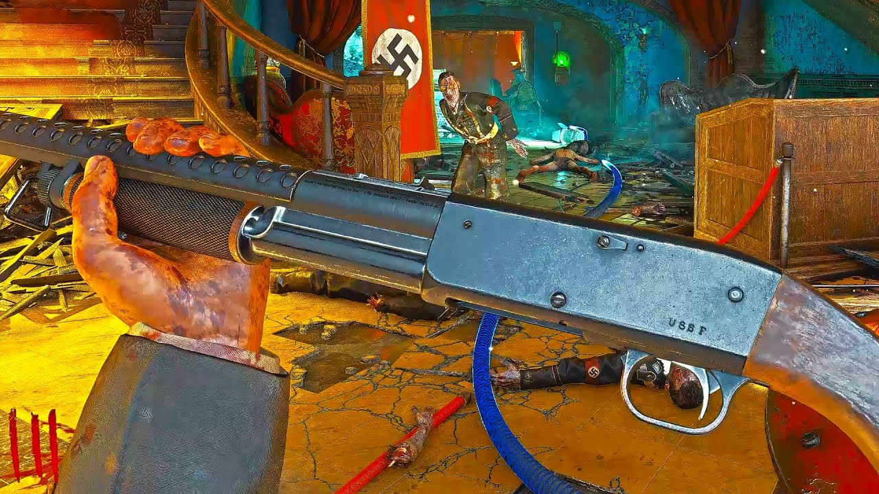 BLACK OPS III  ZOMBIES: KINO  DER  TOTEN GAMEPLAY [4K  CUSTOM ZOMBIES  NO COMMENTARY]