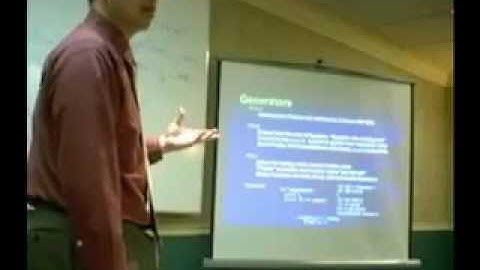 Intro to Python Generators (5+ minute lecture)