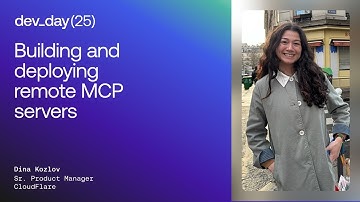 Building and deploying remote MCP servers