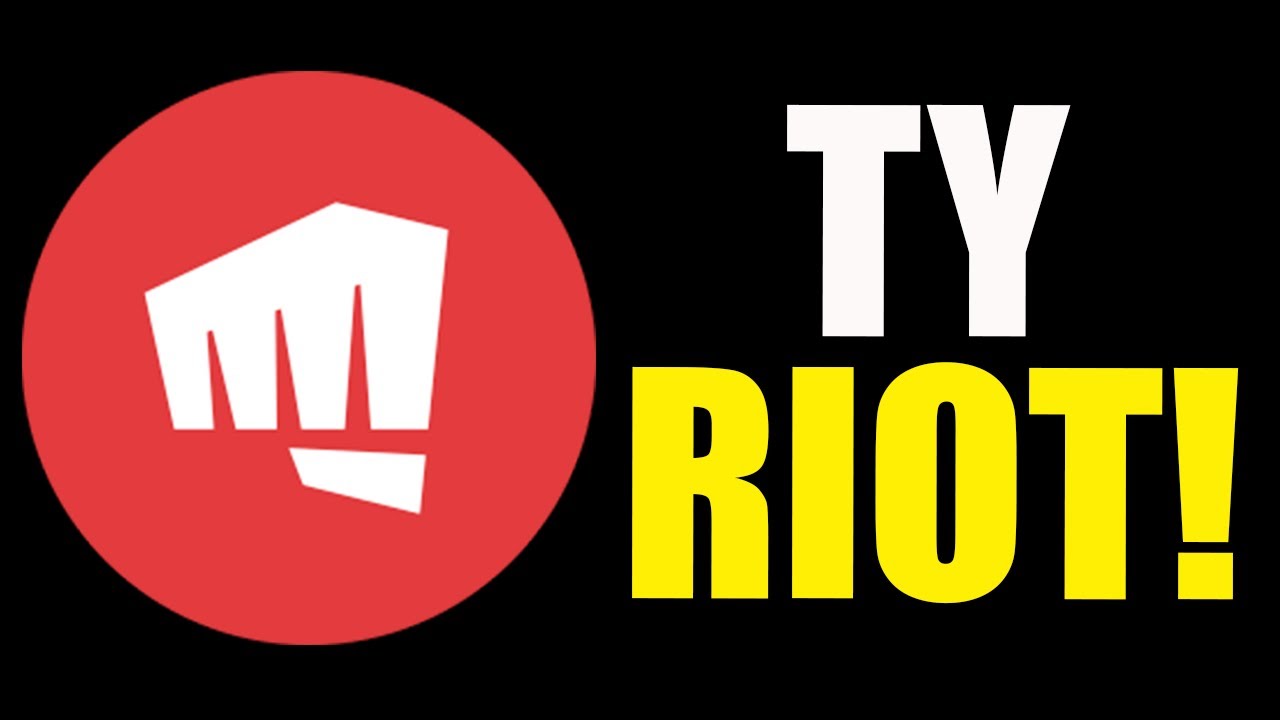 Hey Everyone Riot Riot listens & makes good changes (you read that right) - YouTube