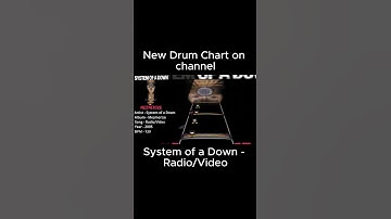 System of a Down - Radio/Video (Drum Chart)               #drumchart #music #rock #phaseshift #metal