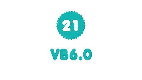 Visual.Basic.6.0 SCROLL Tutorial