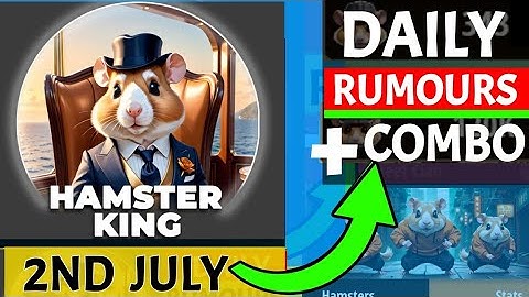 Hamster King Daily Rumours Today (Hamster Kombat Update)