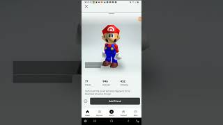 How To Make Mario 64 Roblox Avatar