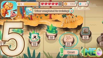 Dino Bash: Gameplay Walkthrough Part 5 - Level 18 - 20 Completed! (iOS, Android)