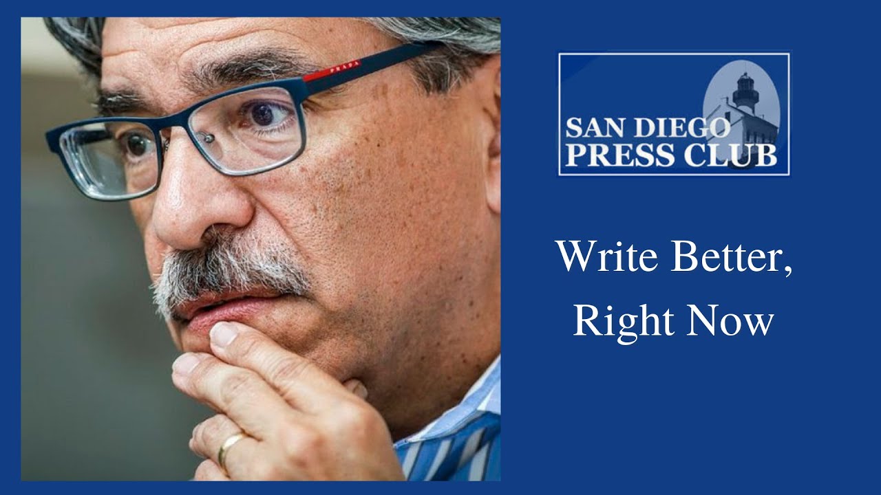 San Diego Press Club hosts writing webinar with Steve Padilla