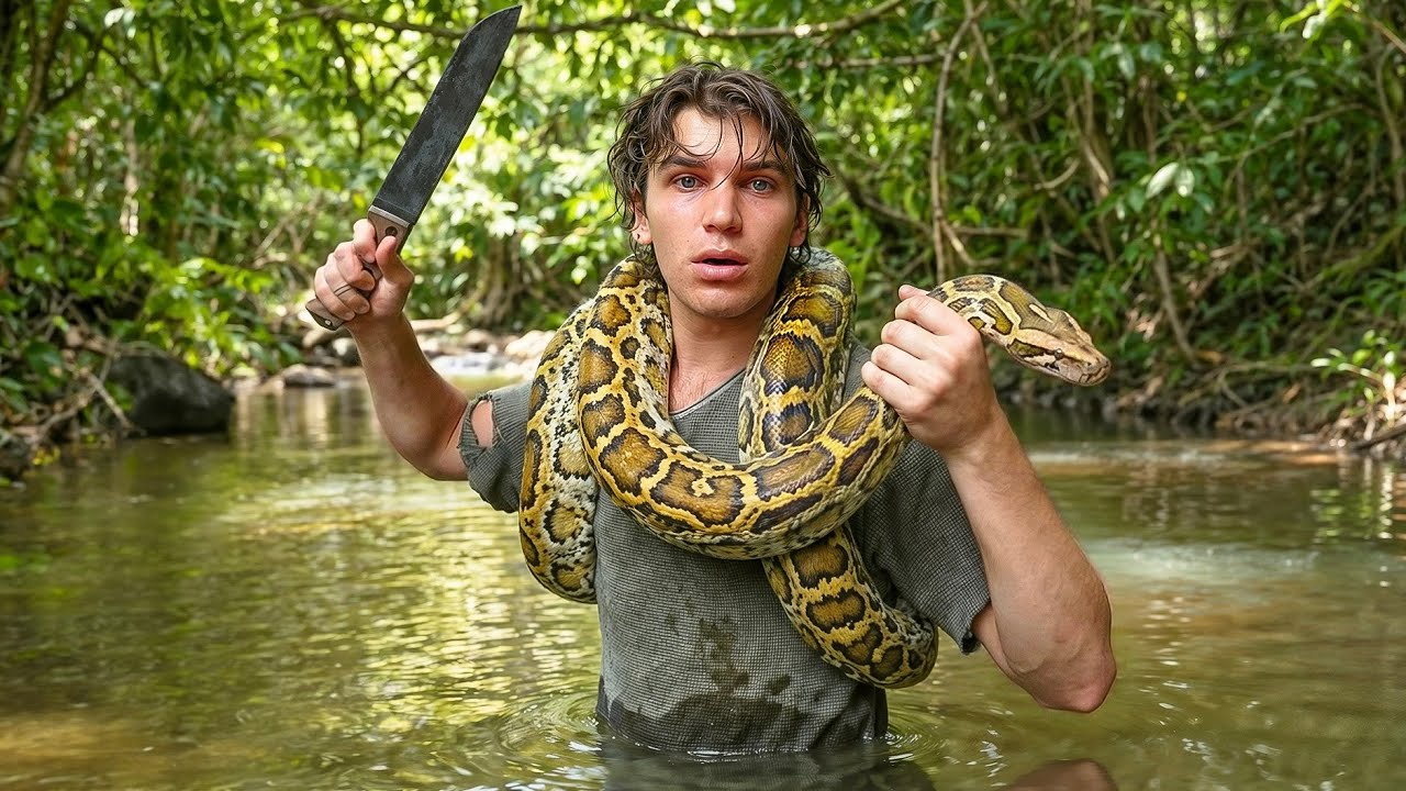 I Survived 365 Days in the WILD! | No Food, Water or Shelter