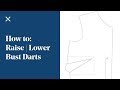 How To: Move Bust & Waist Darts For Bust Apex