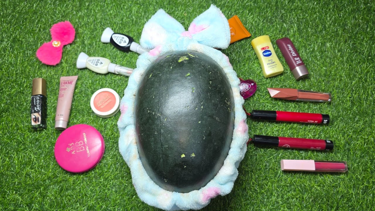 ASMR makup ASMR Makeup on Mannequin 🎭 (No Talking) | ASMR RUMI Demon Hunters Makeup 💋 🎀 Satisfying 