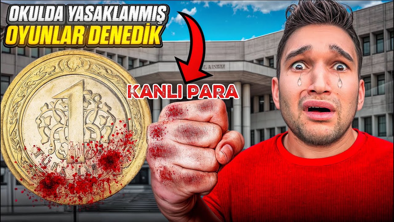 OKULDA YASAKLANMIŞ TEHLİKELİ OYUNLARI OYNADIK😱‼️KANLI PARA‼️@BETERBÖCÜKTÜRKİYE 