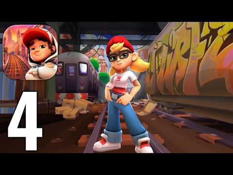 Subway Surfers City - Gameplay Walkthrough Part 4 (iOS, Android)