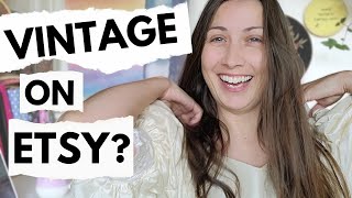 Is It Hard Selling Vintage and One Of A Kind On Etsy?  With Kara Buntin!