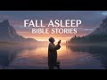 Bible Stories For Sleep | Fall Asleep In God's Word | Rain Sounds