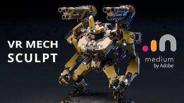 VR MECH SCULPT - MEDIUM / BLENDER