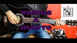 Miniatura de vídeo de "Vamonos A Marte - Kevin Kaarl / TUTORIAL GUITARRA"