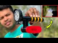 How To Make Powerful Flashlight || Build Flashlight for 12V Lithium ion Battery