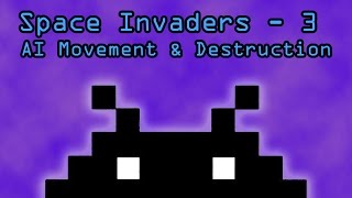 Famous Space invaders 3   AI movement and player destroying the enemy Profile