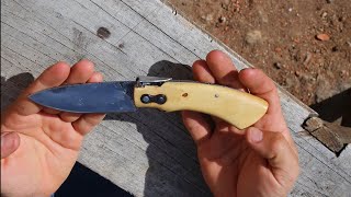 Proceso de fabricación de navaja de boj artesanal by El yeti 13,004 views 3 months ago 10 minutes, 7 seconds