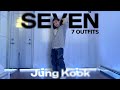 DANCE COVER Jungkook 정국 Seven Feat LATTO 7 Outfits FUJI 