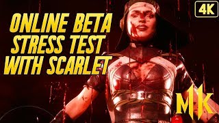 Mk11 Beta Online Stress Test With Scarlet 4K60Fps