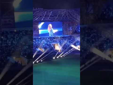 Video Emozioni all'inaugurazione dei Giochi del Mediterraneo di Taranto. Applausi per Mat...