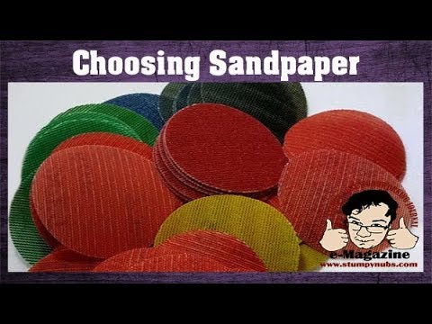 What's the RIGHT sandpaper for woodworking? (Types, grits