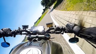 Ducati Streetfighter 1098S riding (pure sound)