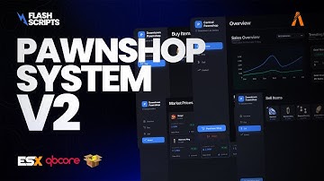 FiveM Pawnshop System v2 | Dynamic Prices | Shop Ownership & Management | ESX/QB/QBX Compatible